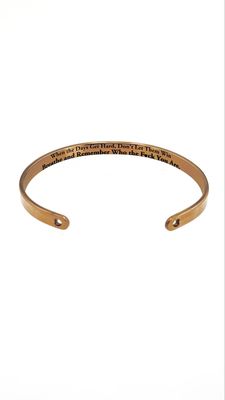 Pulsera rígida personalizada