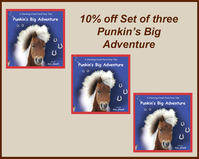 Set of three - Punkin's Big Adventure