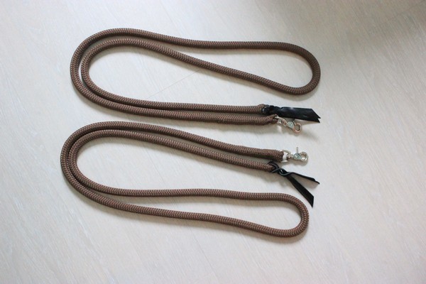 Rênes ouvertes en corde ronde