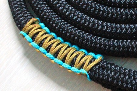 Option tressage Zigzag pour longe