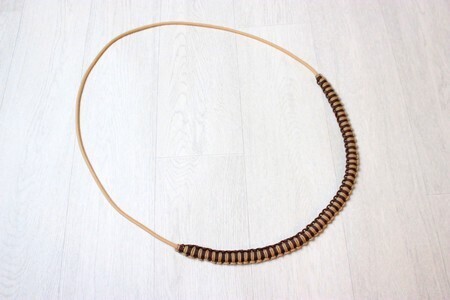 Collier d&#39;encolure avec tressage Incas - 1m65