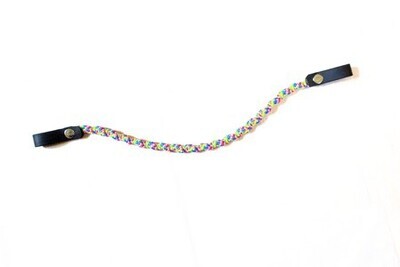 Frontal Wavy arc-en-ciel - 36cm (Shet/poney)