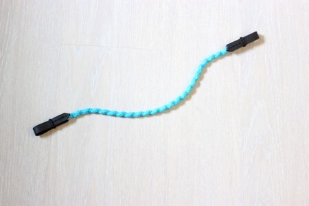 Frontal Wavy turquoise- 42cm (COB)