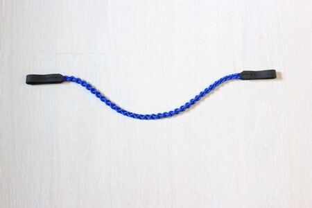 Frontal tressé (4 brins) - FULL 44cm - Bleu foncé