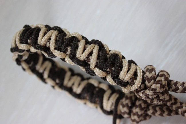 Licol étho tressage Micmac