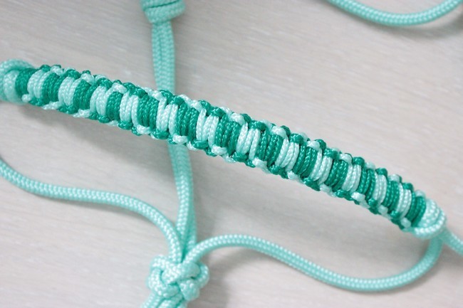 Licol étho tressage Carrés