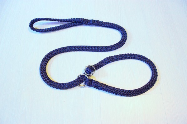 Laisse lasso en corde plate