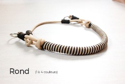 Muserolle ''sans mors''  - Avec tressage (au choix)