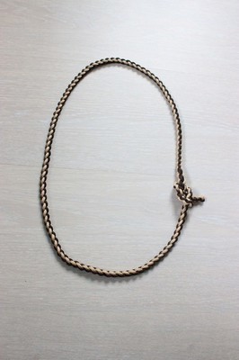 Sous-gorge tressée (4 brins) ronde