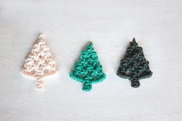 Sapin macramé