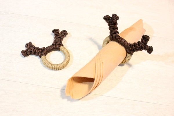 Anneau Renne (lot de 2 ou 6 pc)