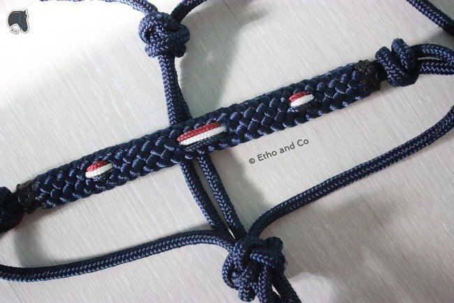 Licol étho motif Drapeaux