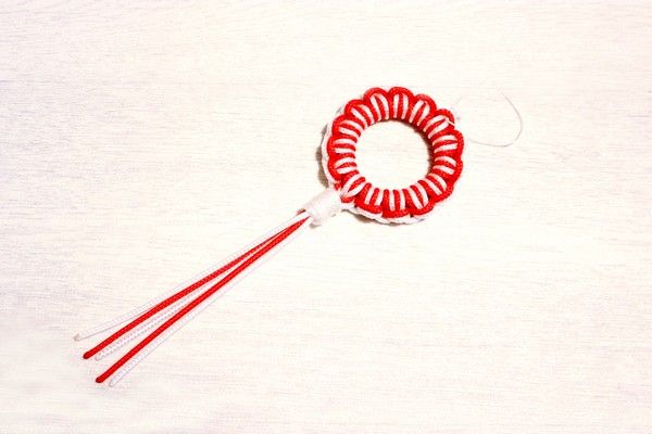 Mini couronne bicolore