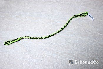 Frontal tressé (4 brins) - FULL 44cm - Vert fluo & brun