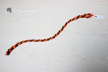 Frontal tressé (4 brins) - FULL 43cm - Orange & brun