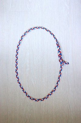 Sous-gorge tressée (3 brins)