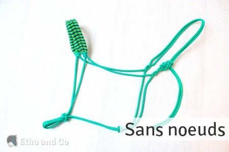 Option de licol : Sans noeuds