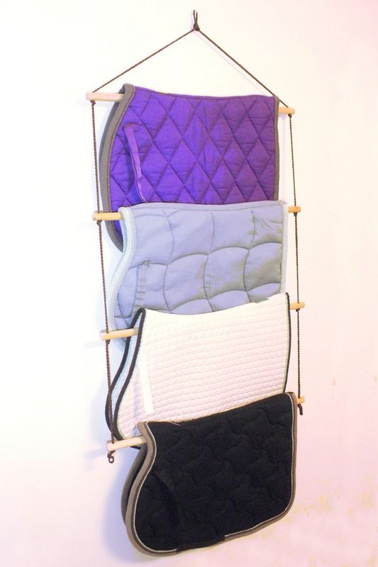 Echelle Porte-tapis et couvertures (75cm - tressé)