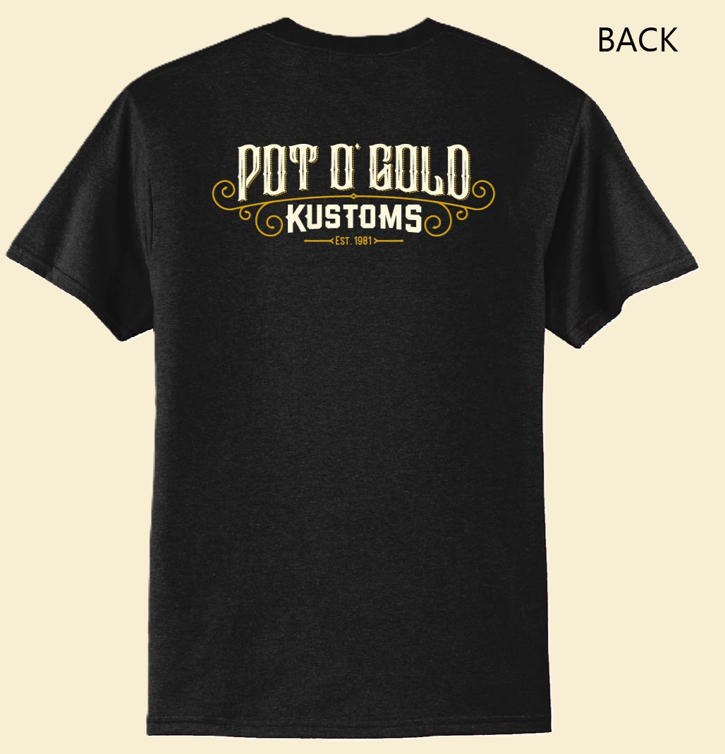 POG T-Shirt Black Design