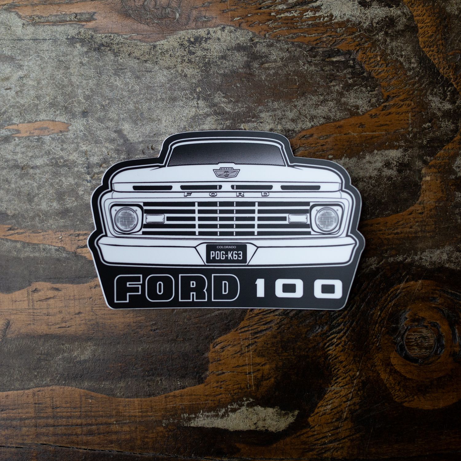 Ford 100 Sticker