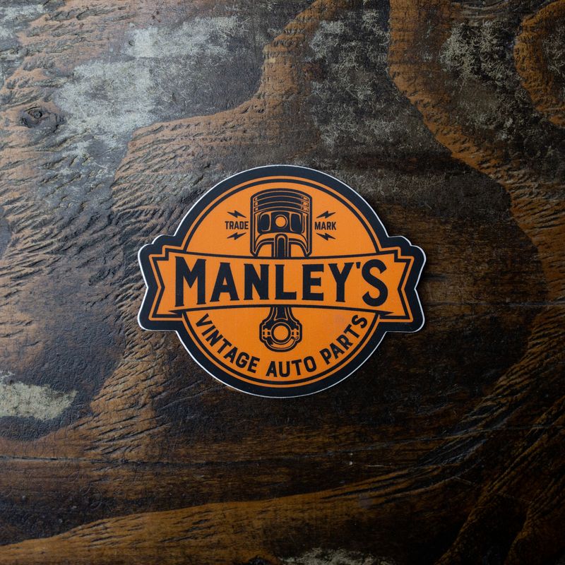 Manley&#39;s Vintage Auto Parts​ Sticker