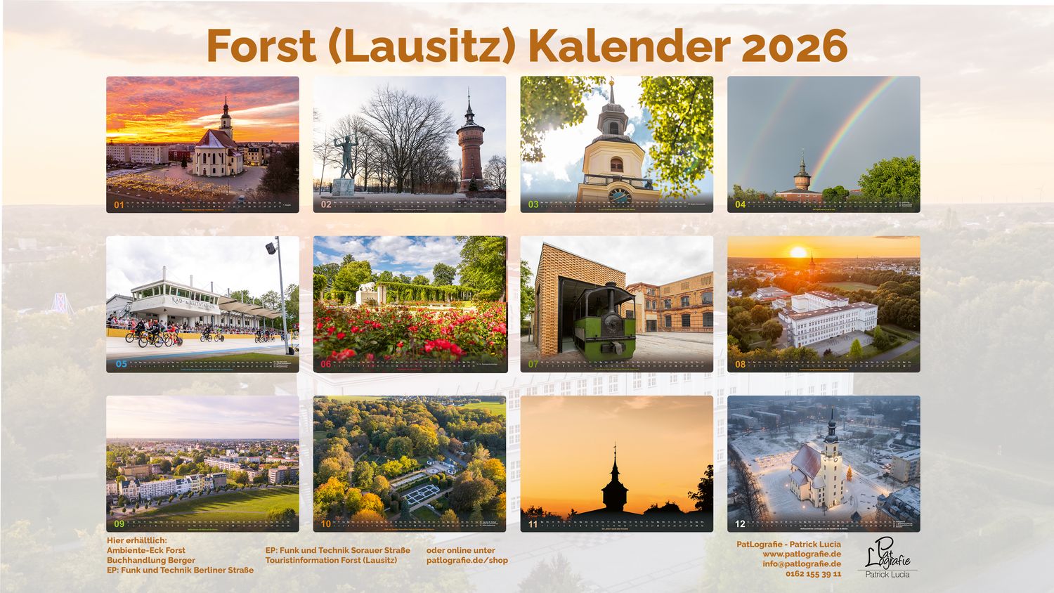 Forst Kalender 2026 DIN A3