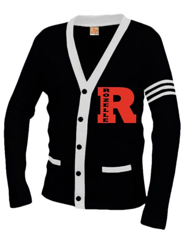 Cardigan Sweater with Stripe
