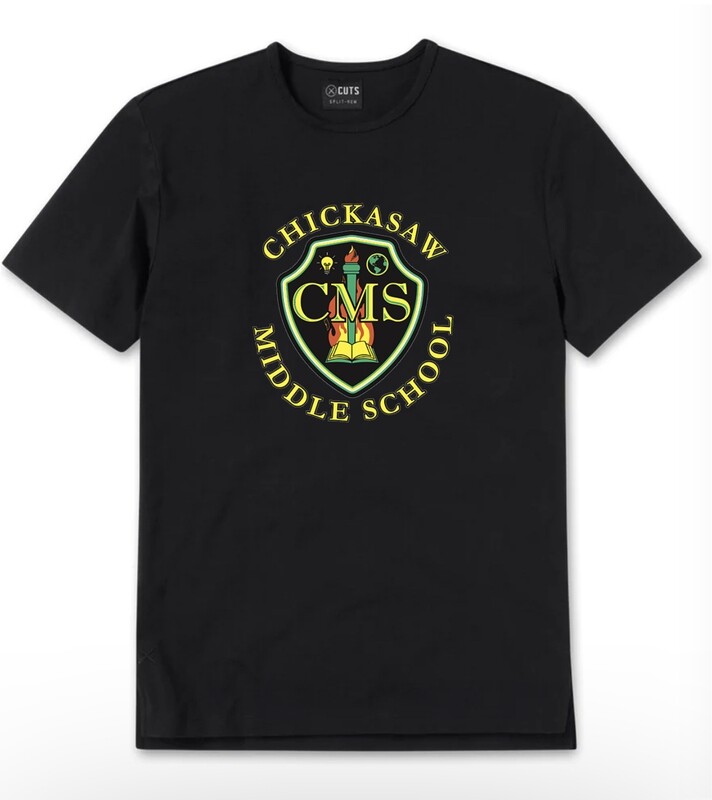 Chickasaw Middle Digital tees