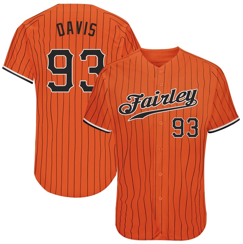 Fairley Custom Baseball Jersey