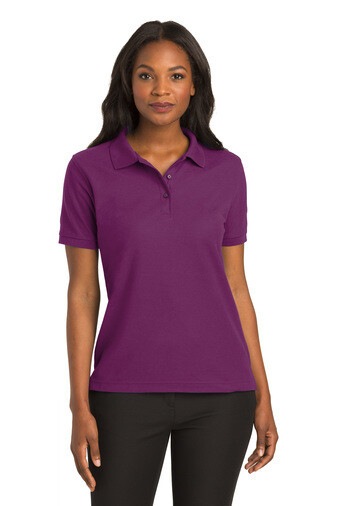 Women Silk Touch Short Sleeve Polo