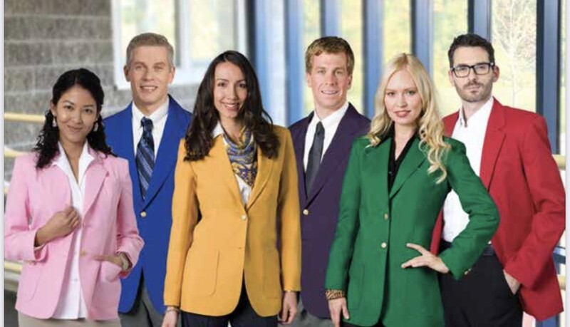 Blazers-Ultra Lux Motion Stretch Polyester Blazer
