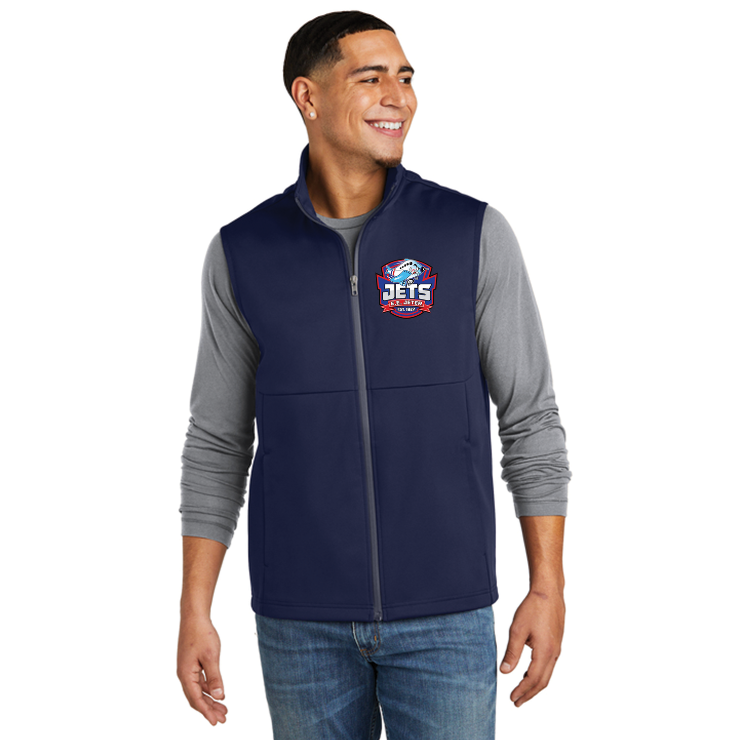 Jeter Men Soft Shell Vest Jeter Men Soft Shell Vest