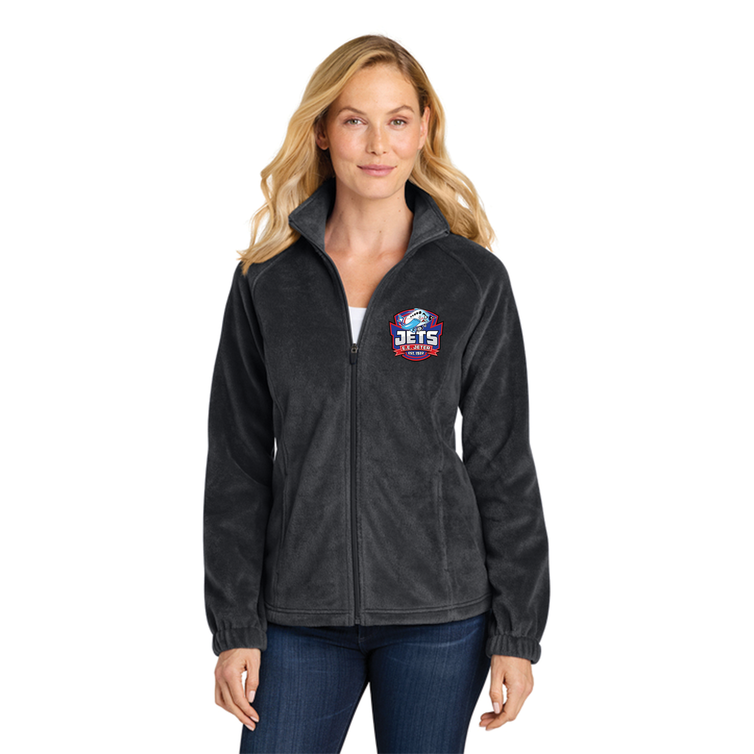 Jeter Women’s Plush Fleece Full-Zip Jacket Jeter Women’s Plush Fleece Full-Zip Jacket