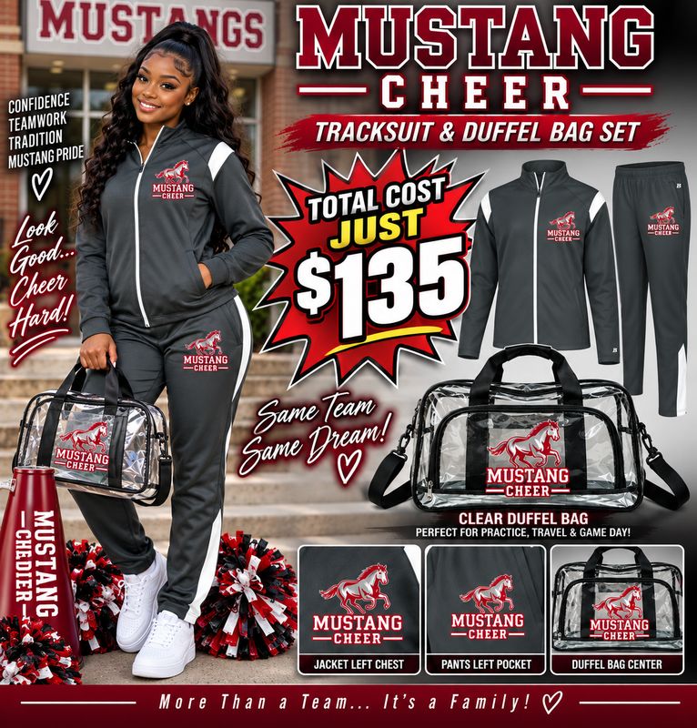 East Mustang Cheer Package