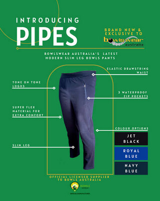 Unisex Pipes Pants