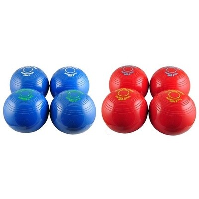 Drakes Pride Indoor Bowls - 8 Bowls Coloured