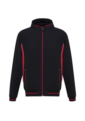 Mens Titan Jacket with BA logo Black/Red
