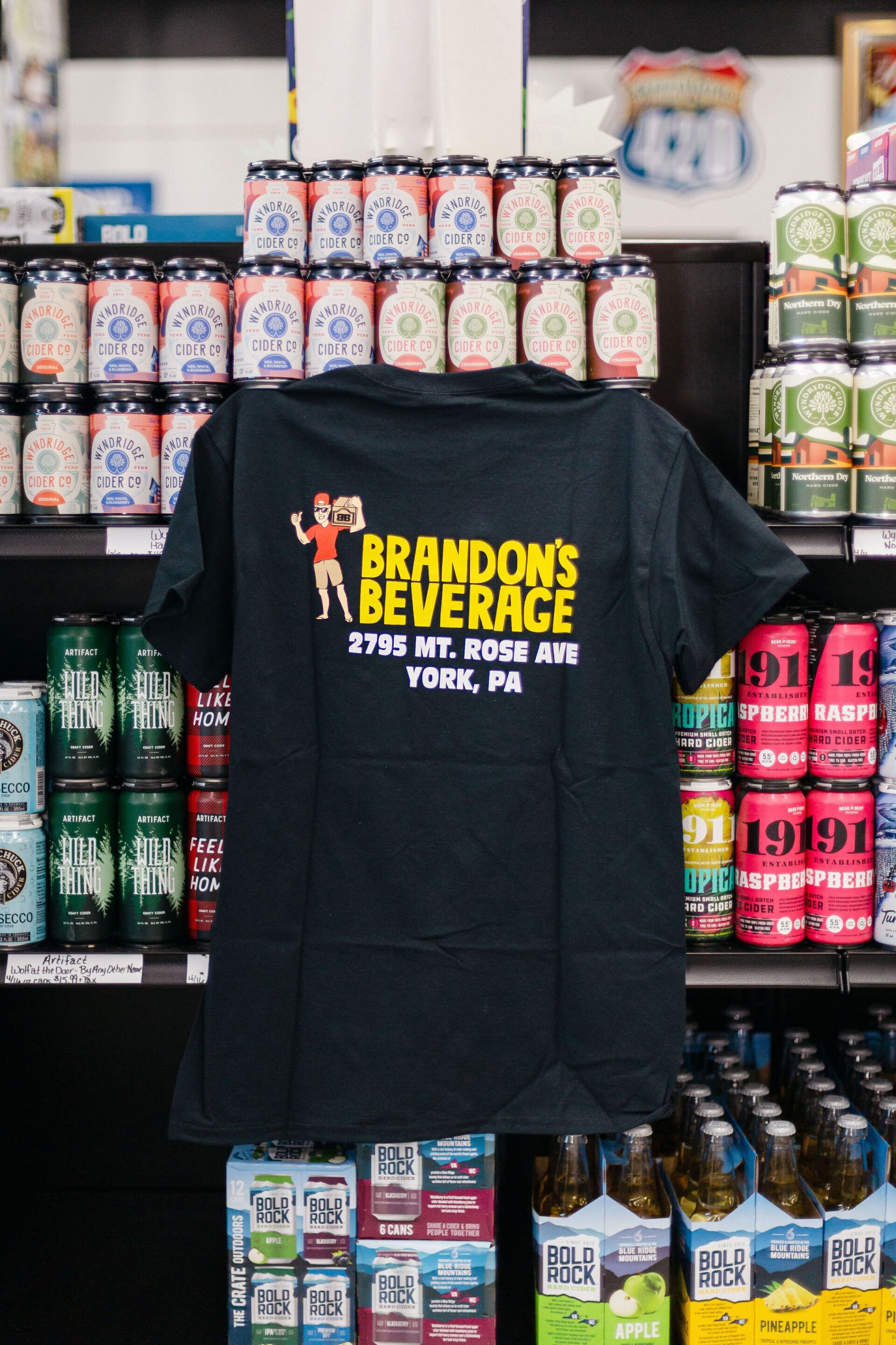 Classic Black Logo Tee