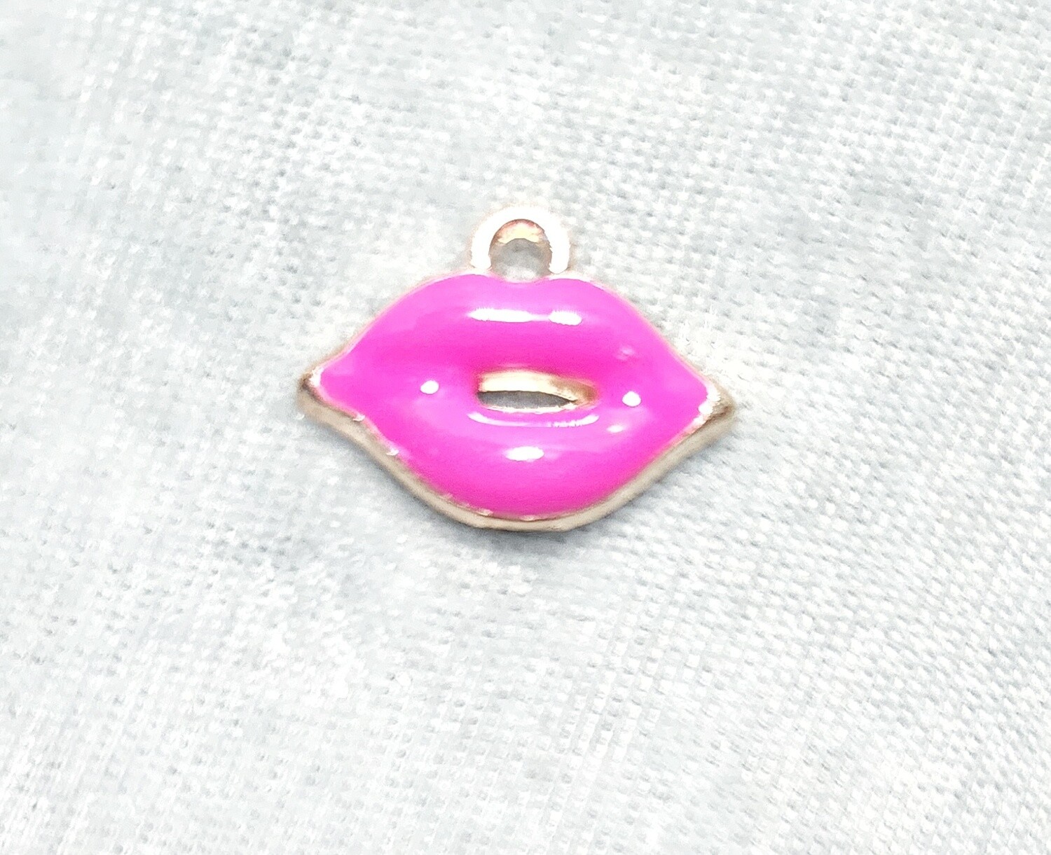 Pink Lips Charm