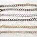 3.5" extension chain, necklace extender, bracelet extender, anklet extender, size adjuster, necklace extension, long necklace converter