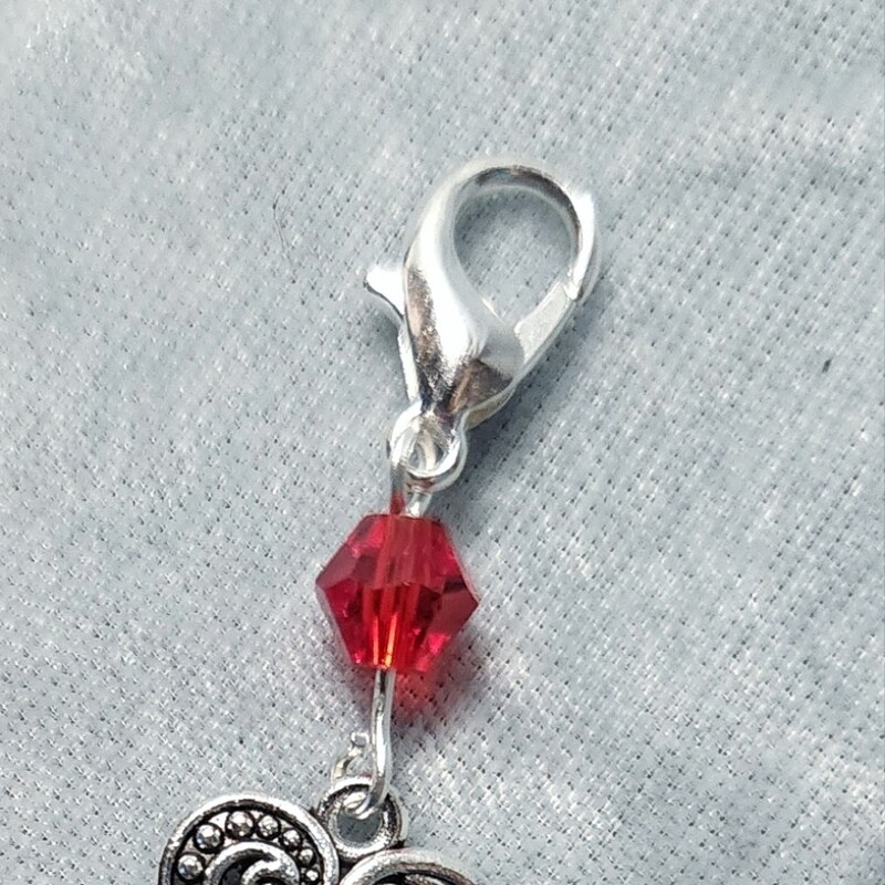 Ruby Attachment Bead
