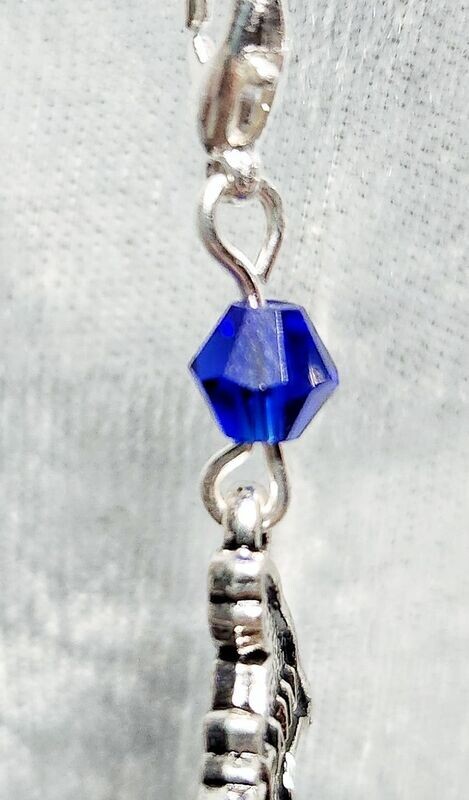 Sapphire Attachment Bead
