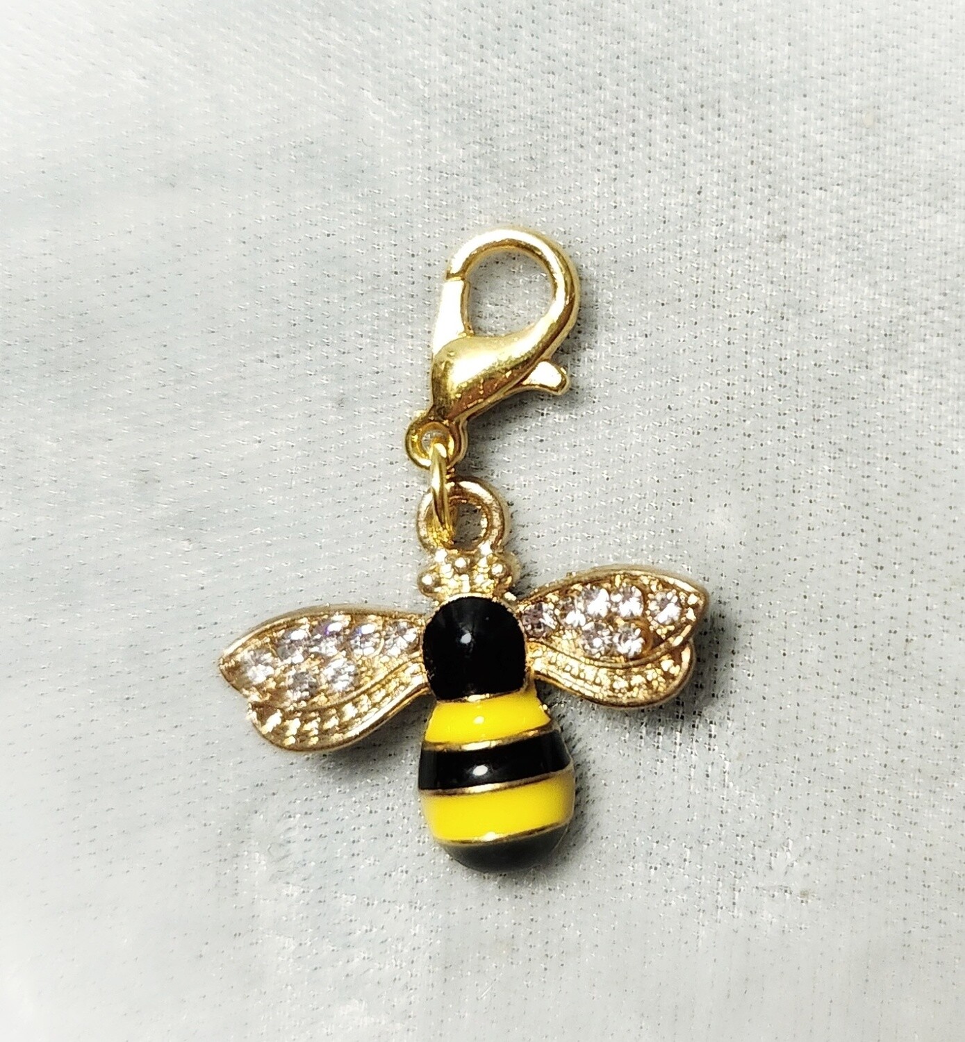 Bee, Yellow Rhinestone