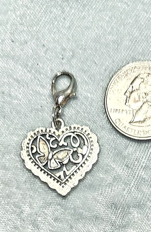 Scalloped Butterfly Heart