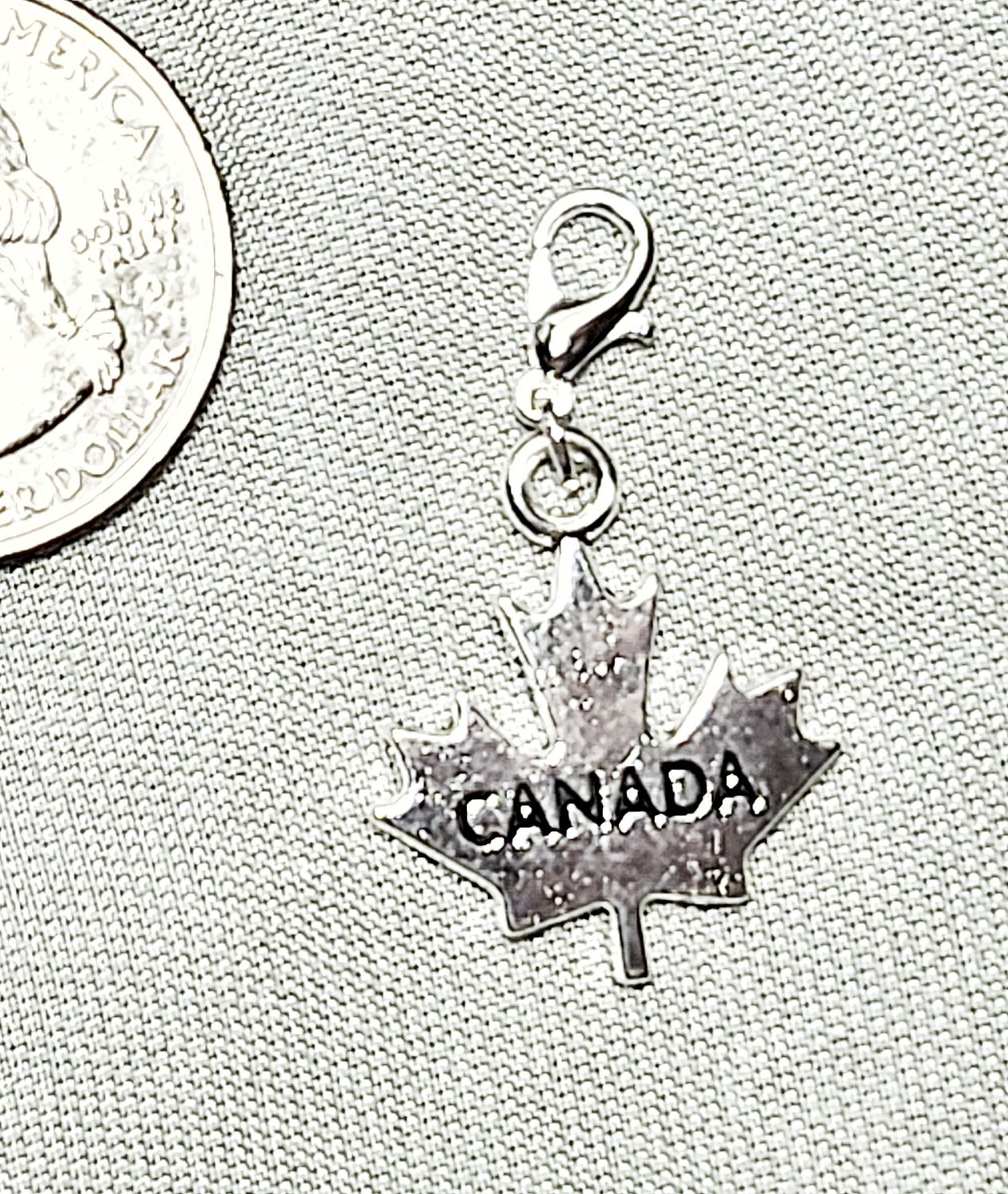 Canada Charm Clip
