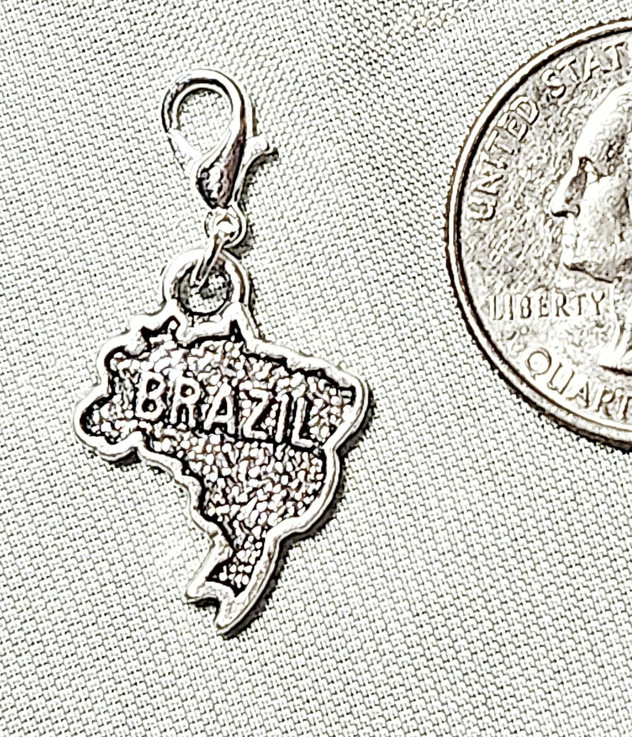 Brazil Charm Clip