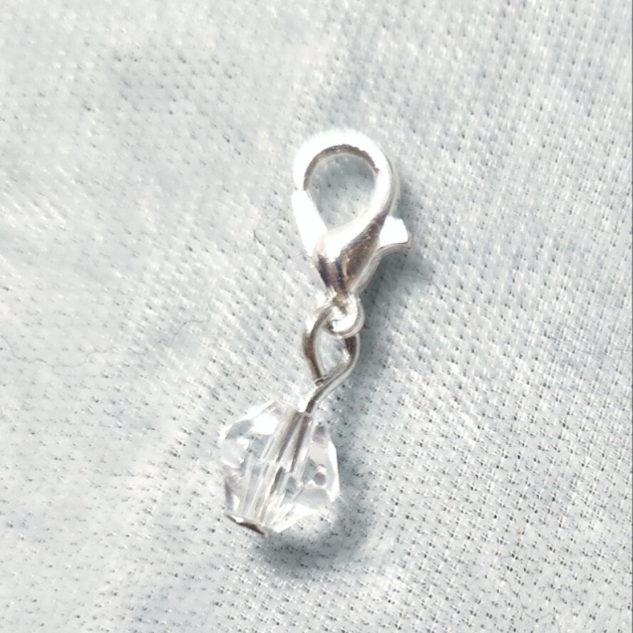 Diamond Charm Bead
