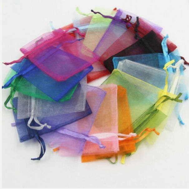 3-pk Sm Organza Gift Bags 2-3/4" x 3-1/2"
