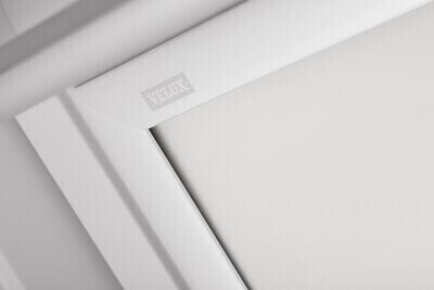 DKL C01 1025SWLTenda oscurante interna manuale a rullo white line - bianca - per finestre misura 955x70