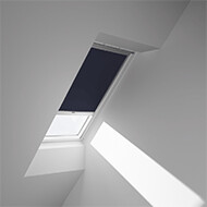 TENDA OSCURANTE MANUALE CON GUIDE DKL C02  blu